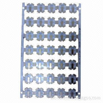 Copper Base PCB, Solder Mask White and Surface ENIG
